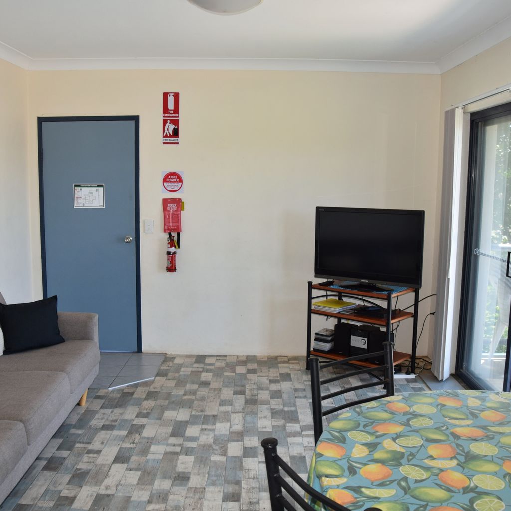 Living and dining area.