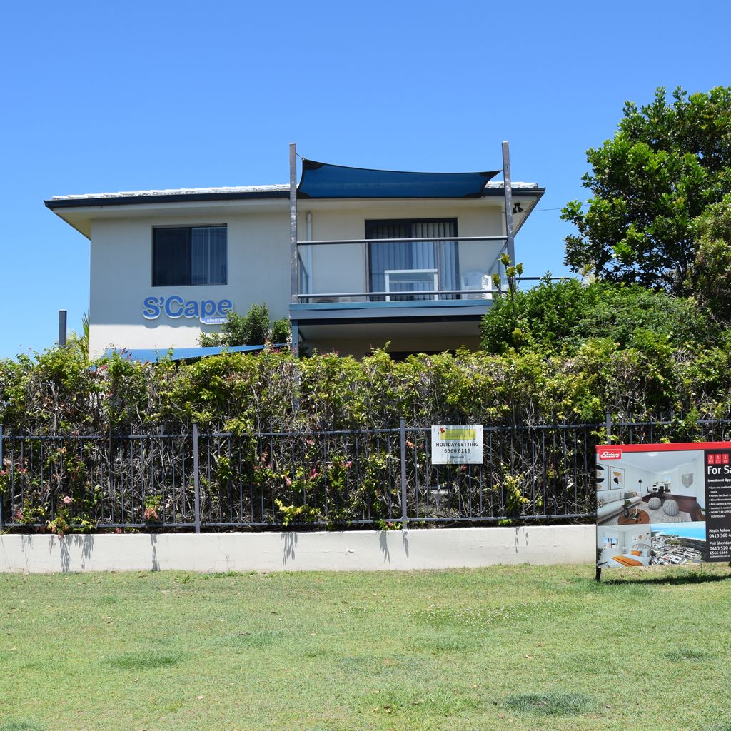 External view of the property.