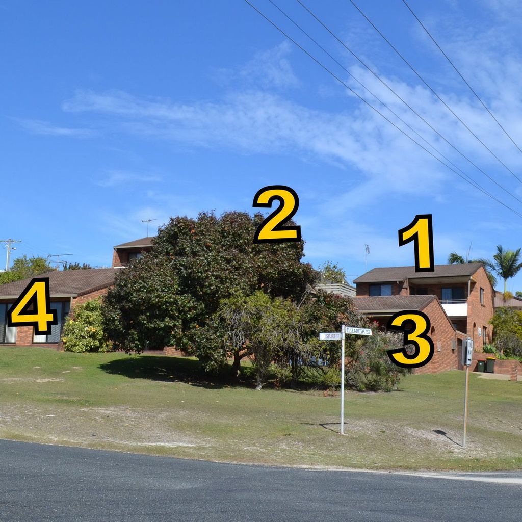 External view of the Seaview Townhouses.