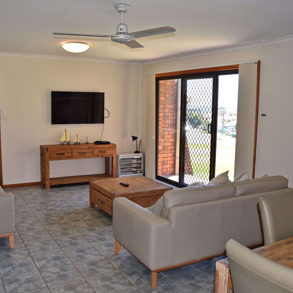 Living and dining area.