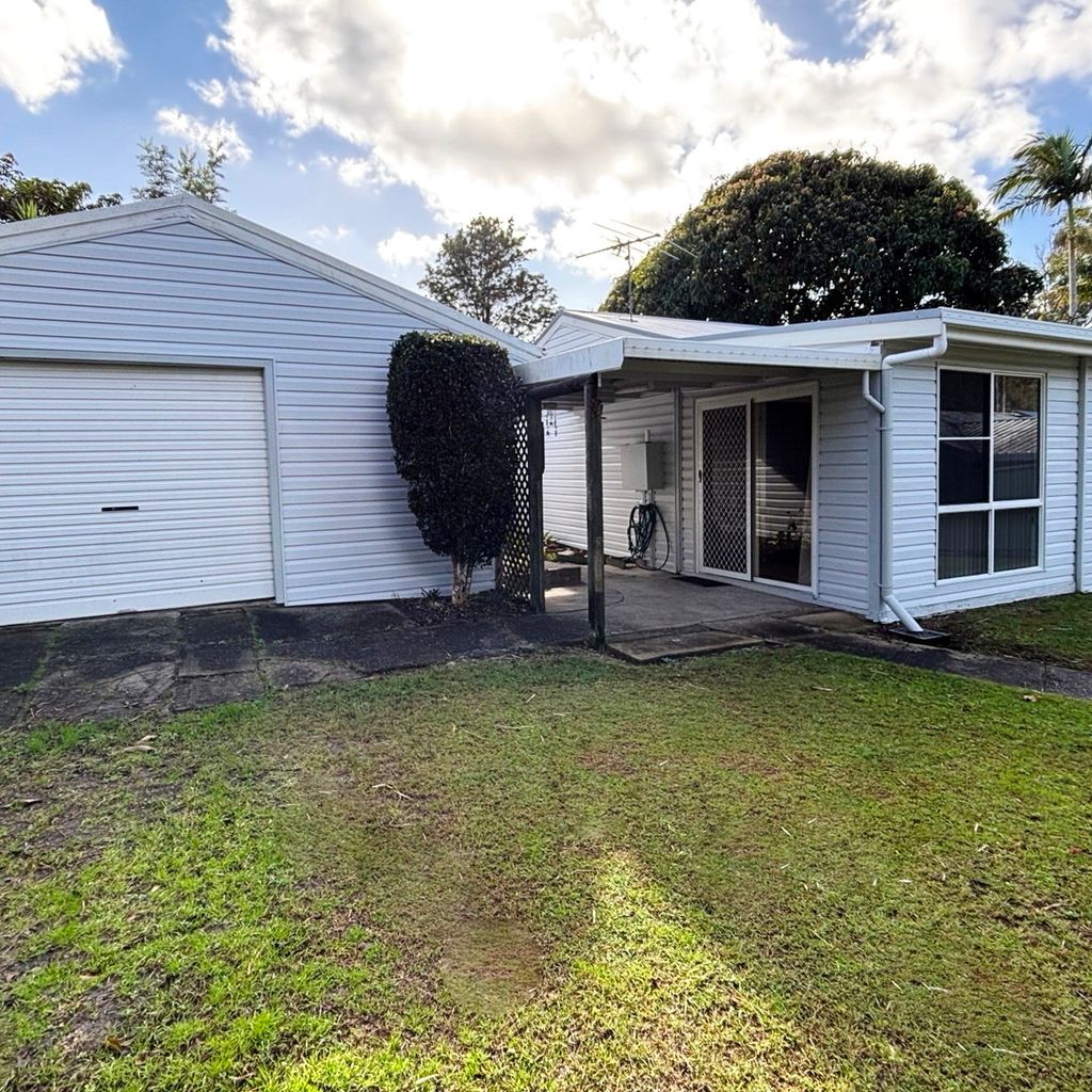 External view of the property. 