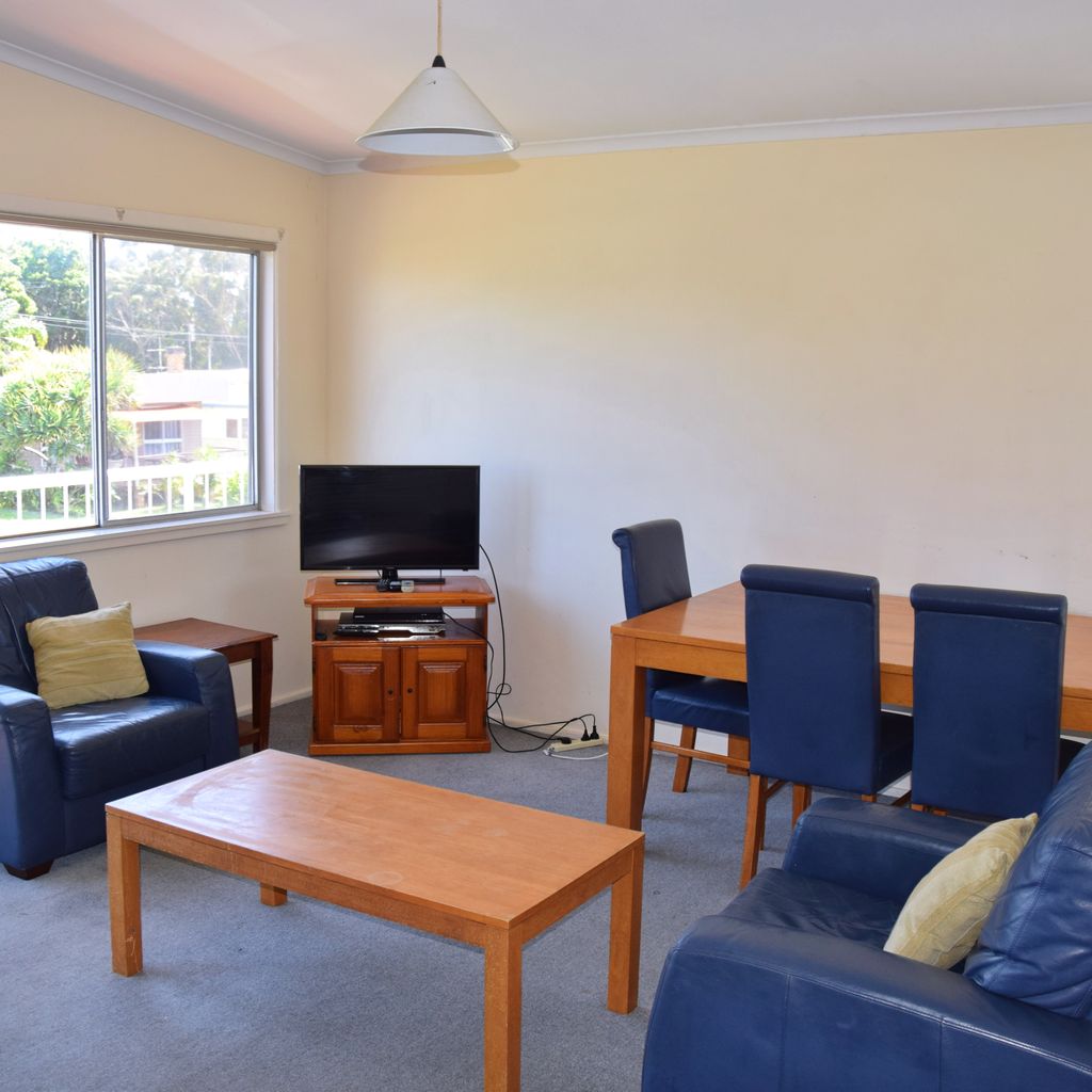 Living and dining area.