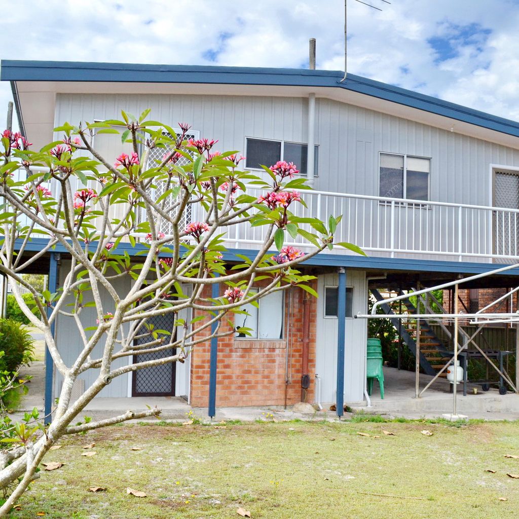 Backyard towards the property.