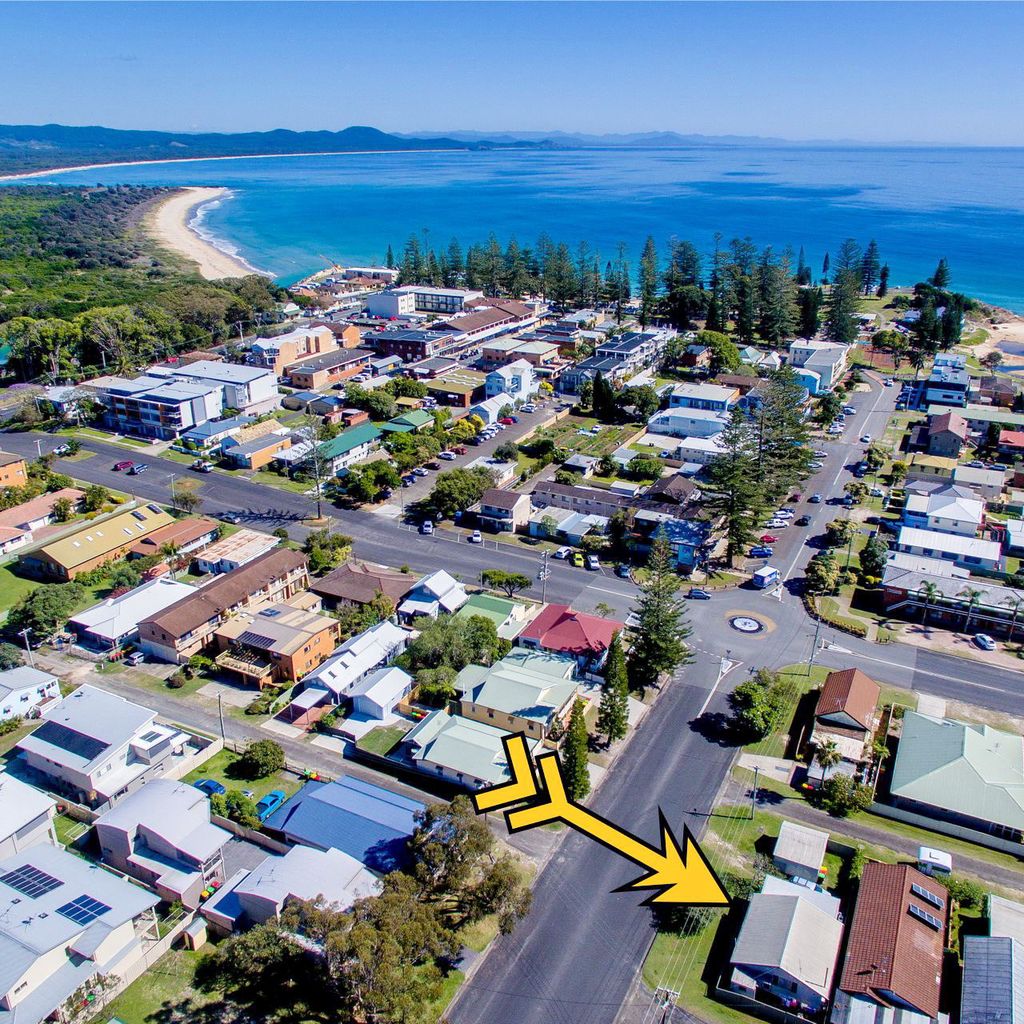 Aerial view of property.
