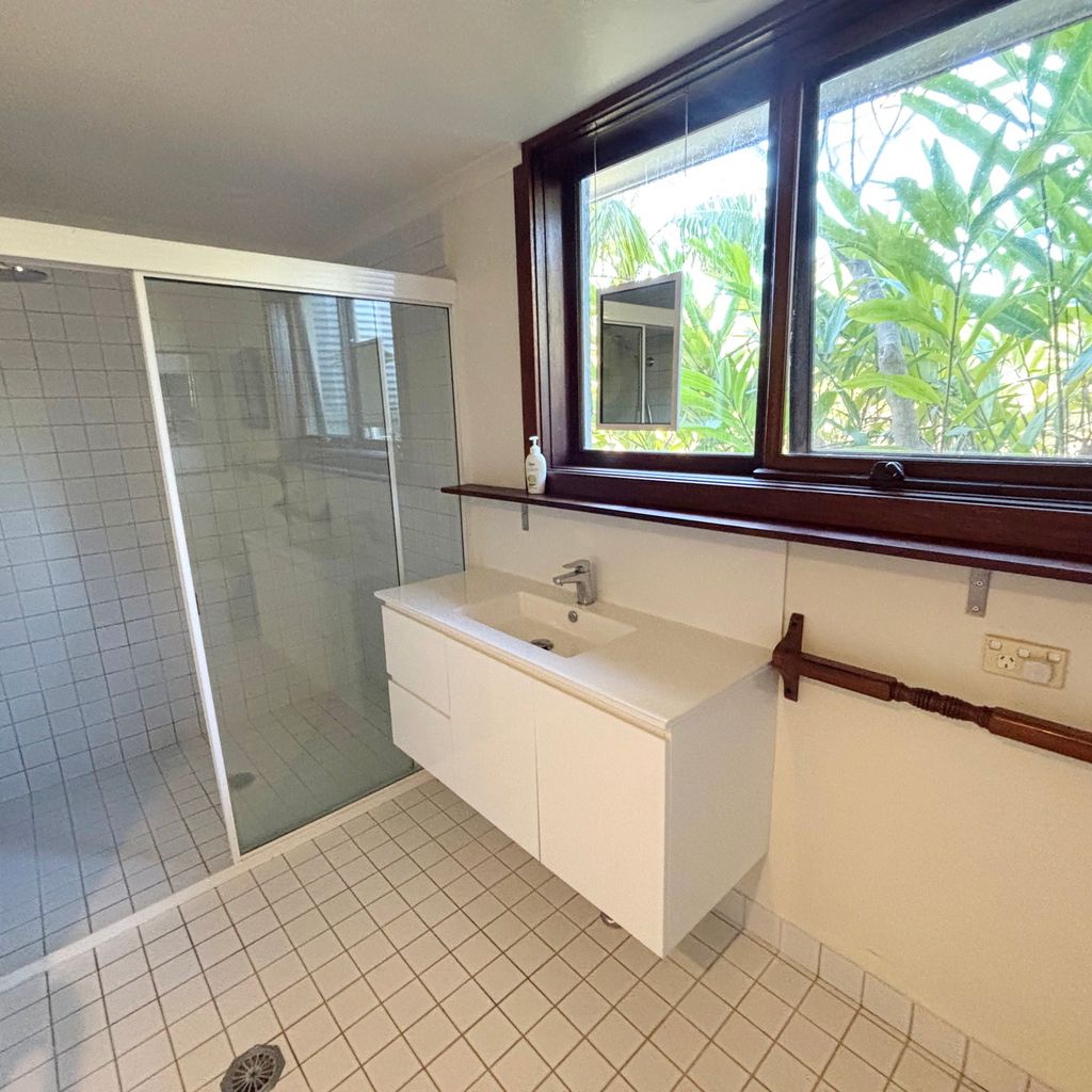 Downstairs bathroom and laundry. 