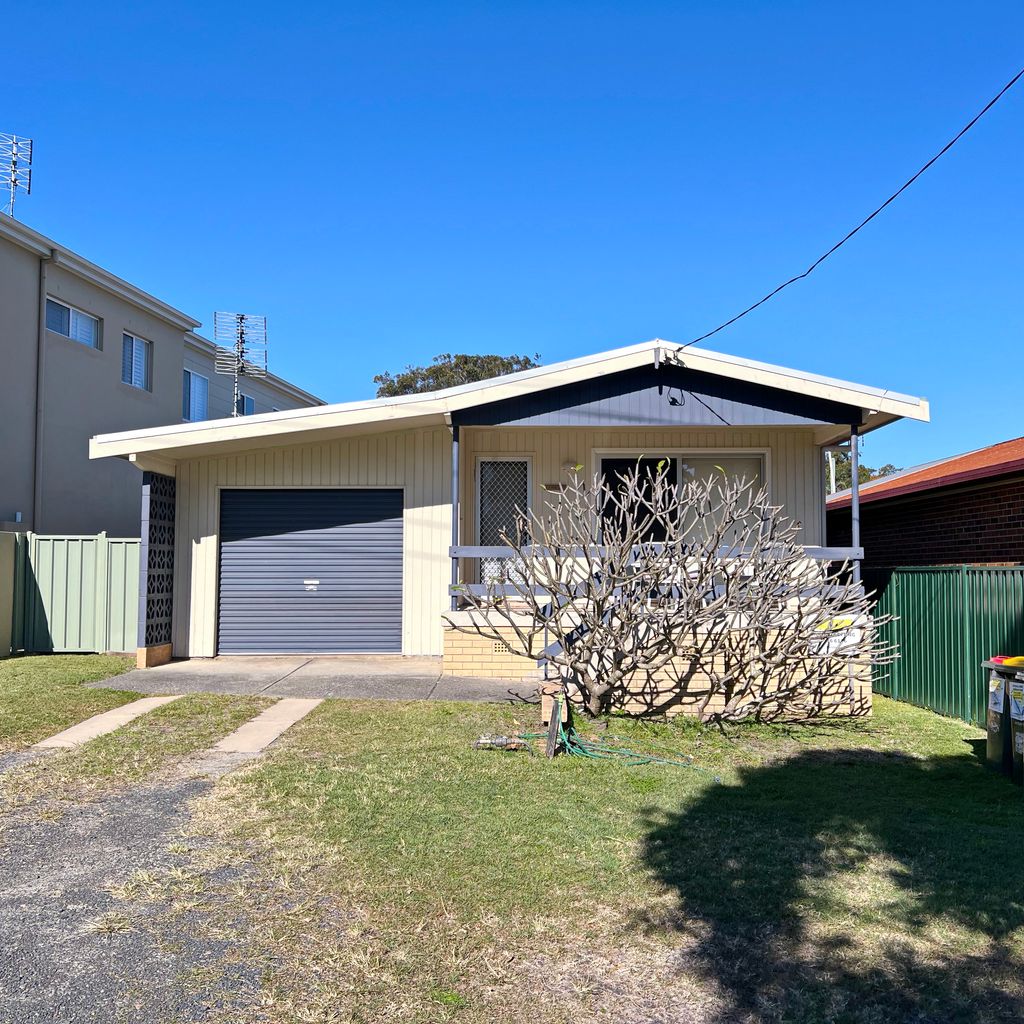 External view of the property.