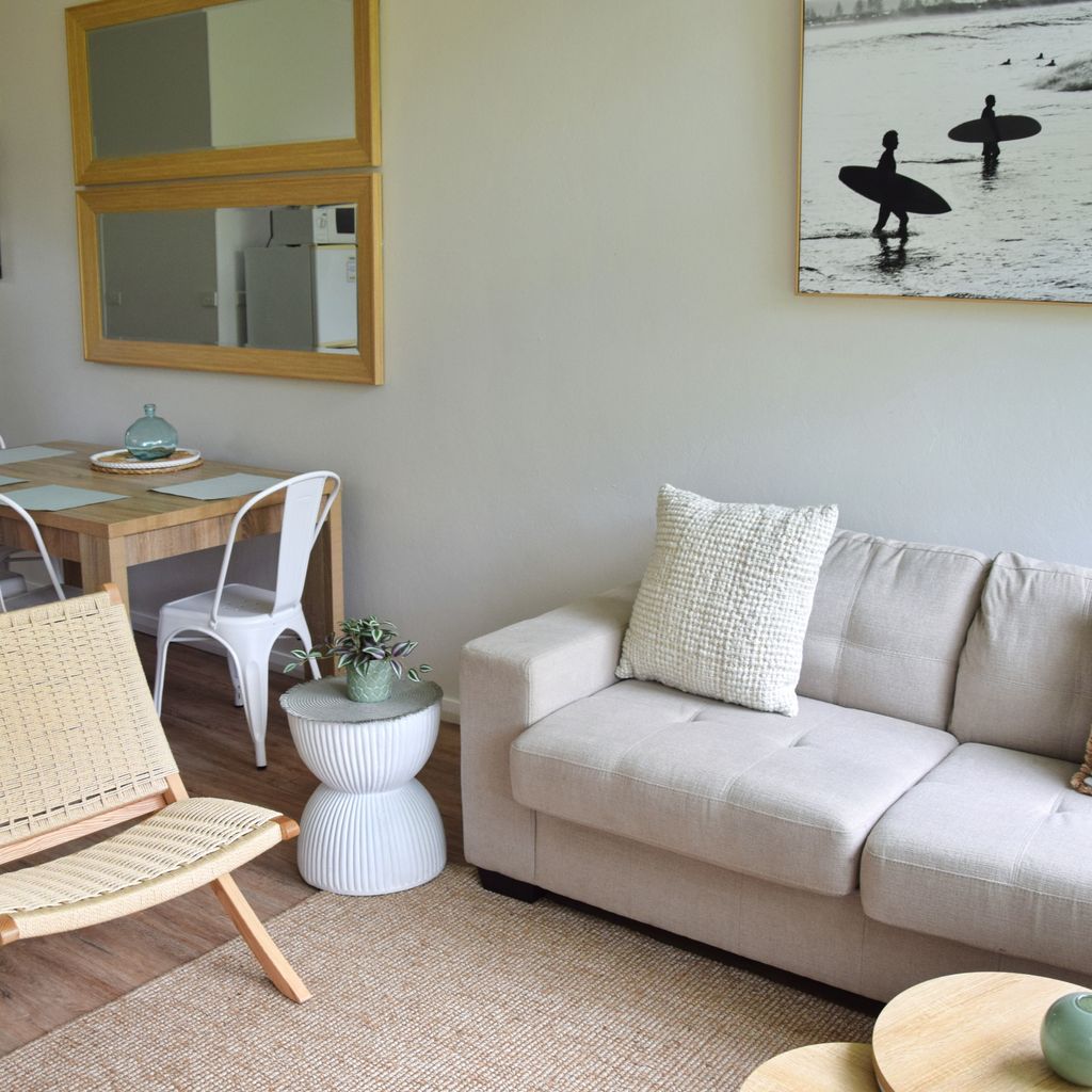 Living and dining area.