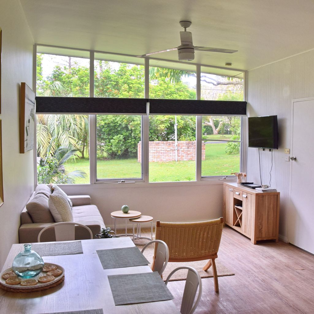 Living and dining area.