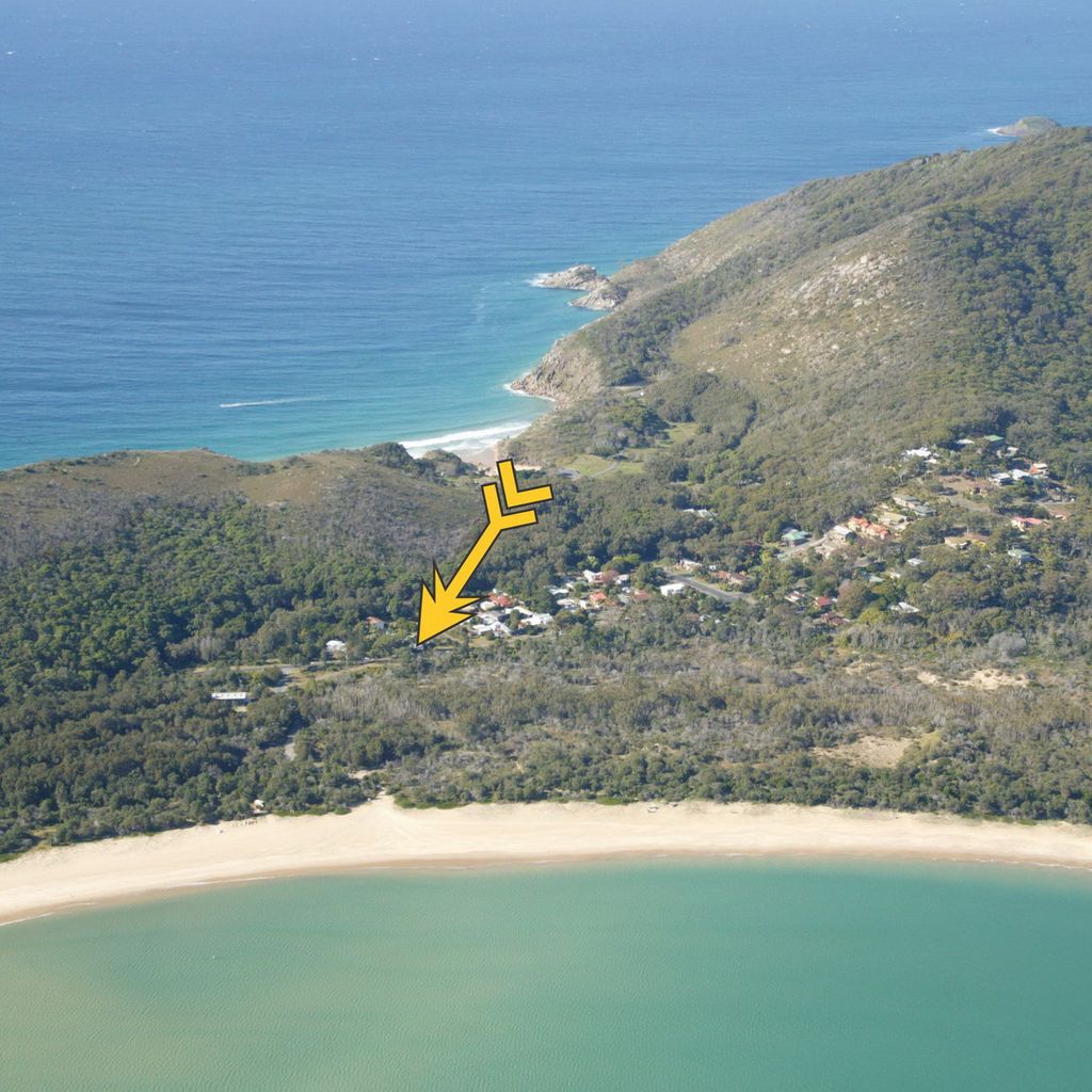 Aerial view of property.