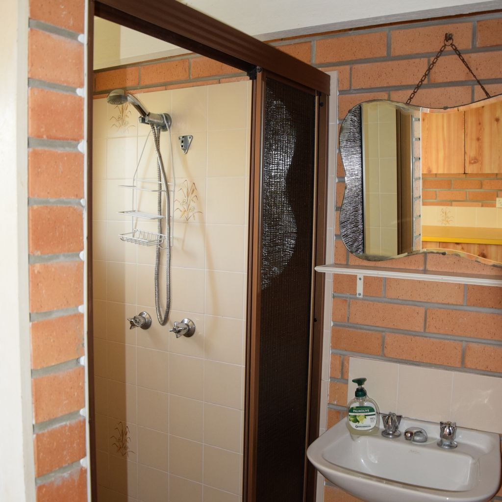 Second bathroom/laundry (downstairs).