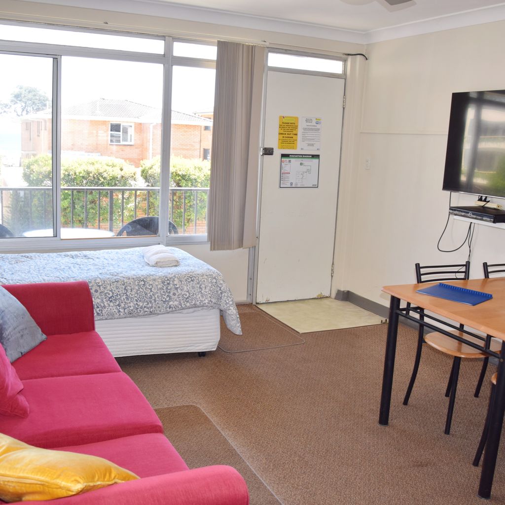 Living and dining area.