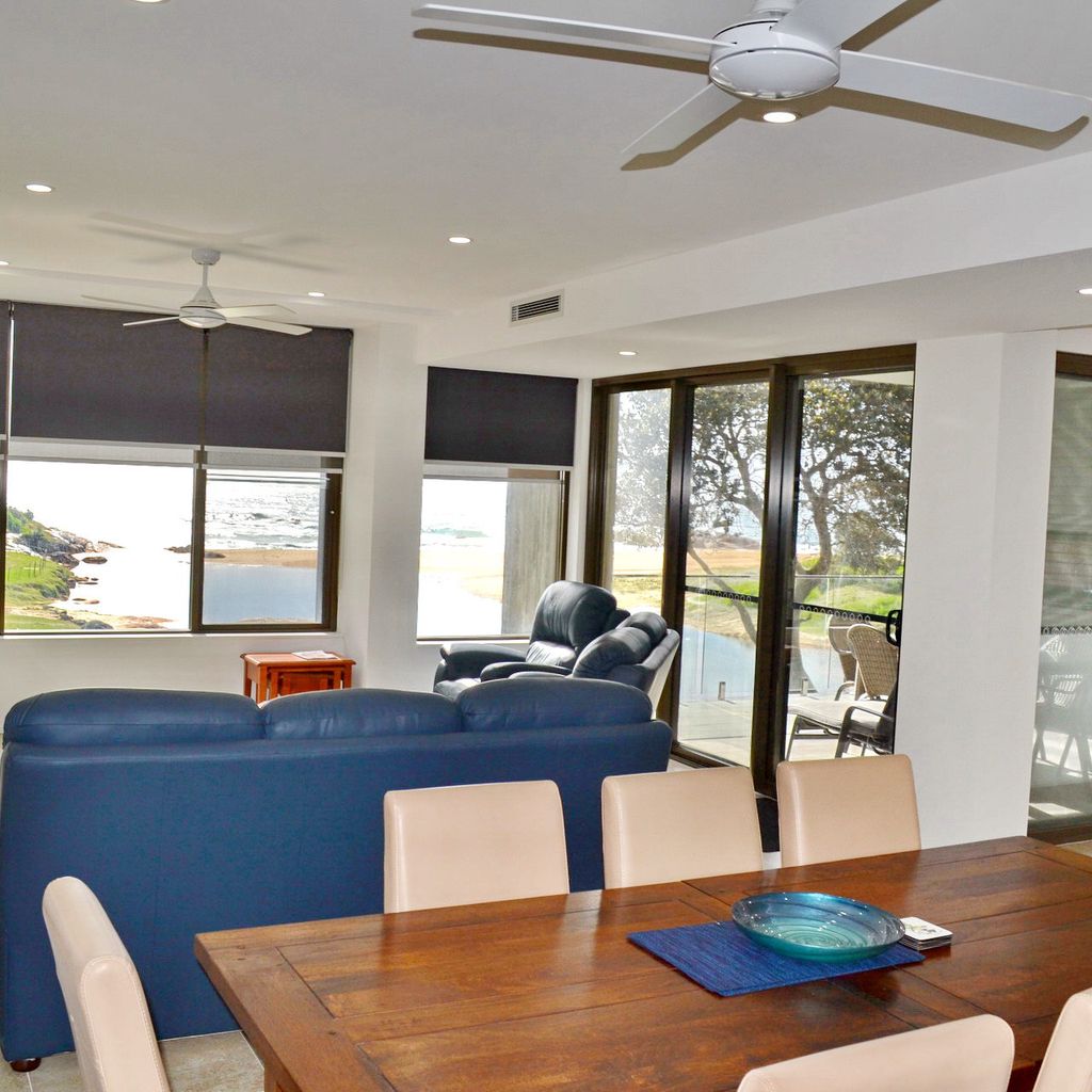 Living and dining area.