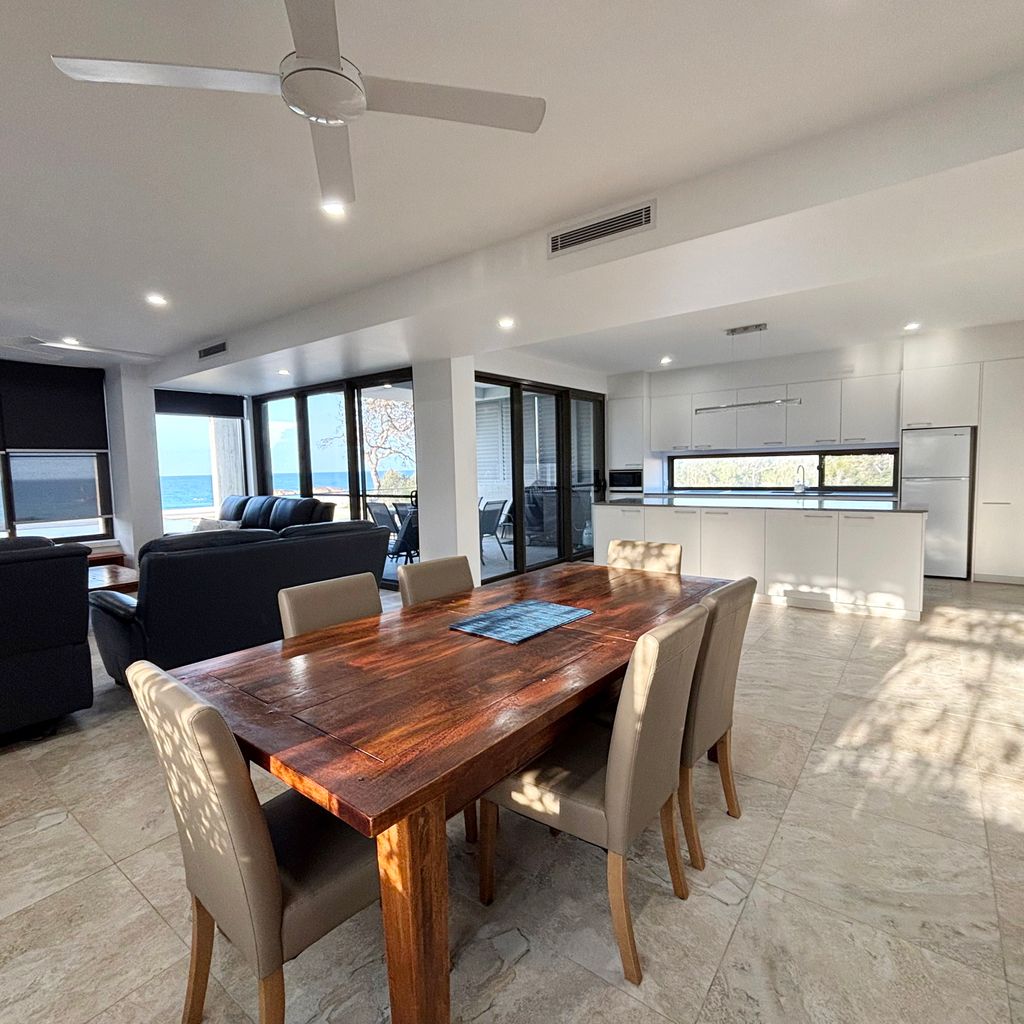 Dining area and Kitchen. 
