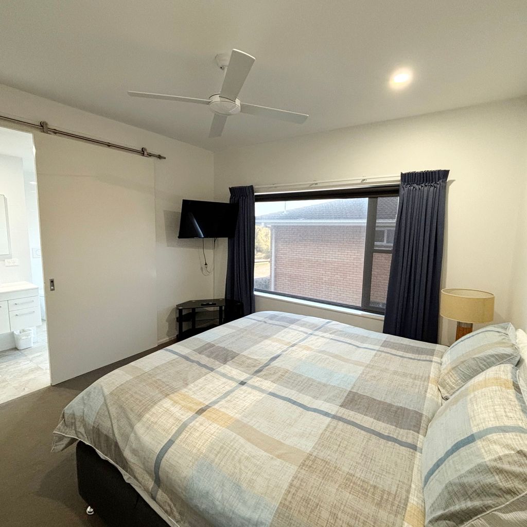 Master bedroom and ensuite. 