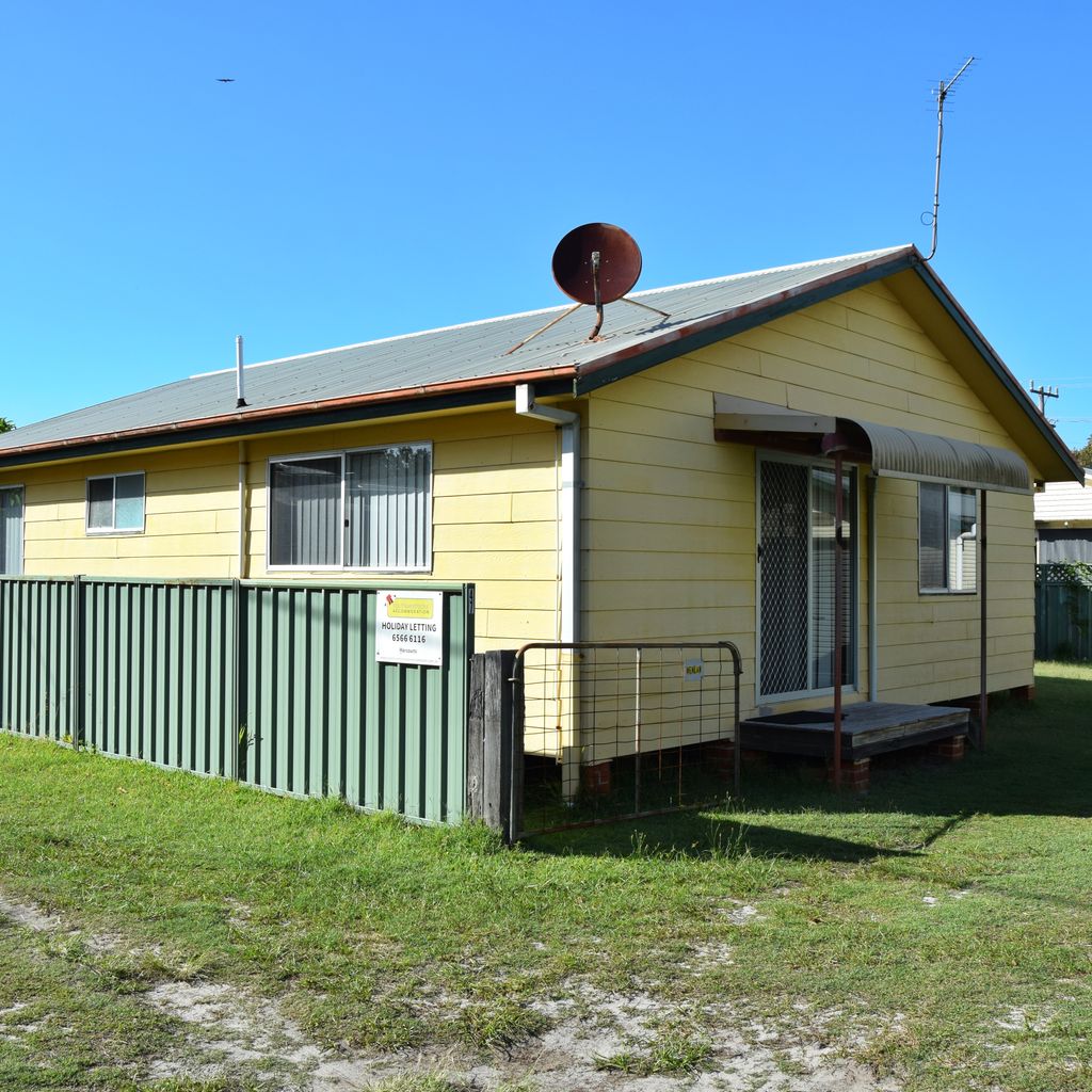 External view of the property.