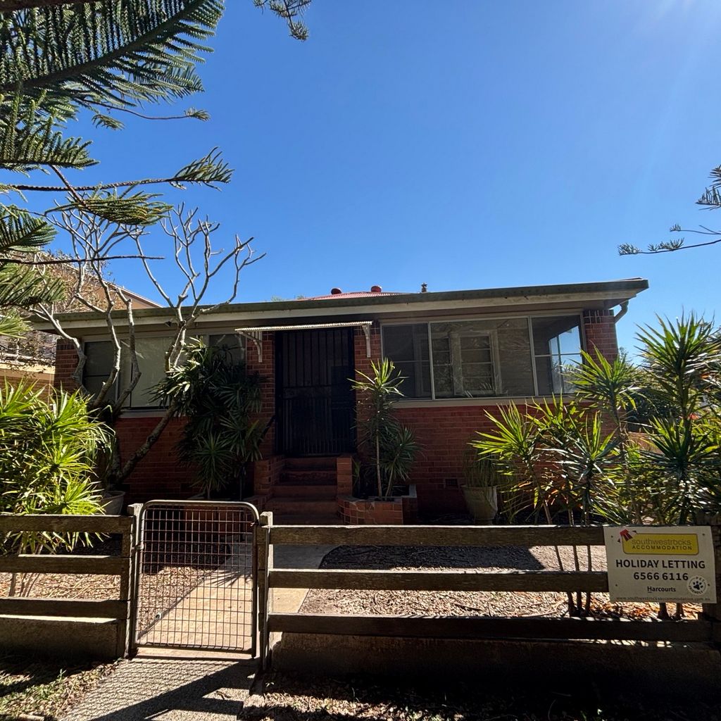 External view of the property. 