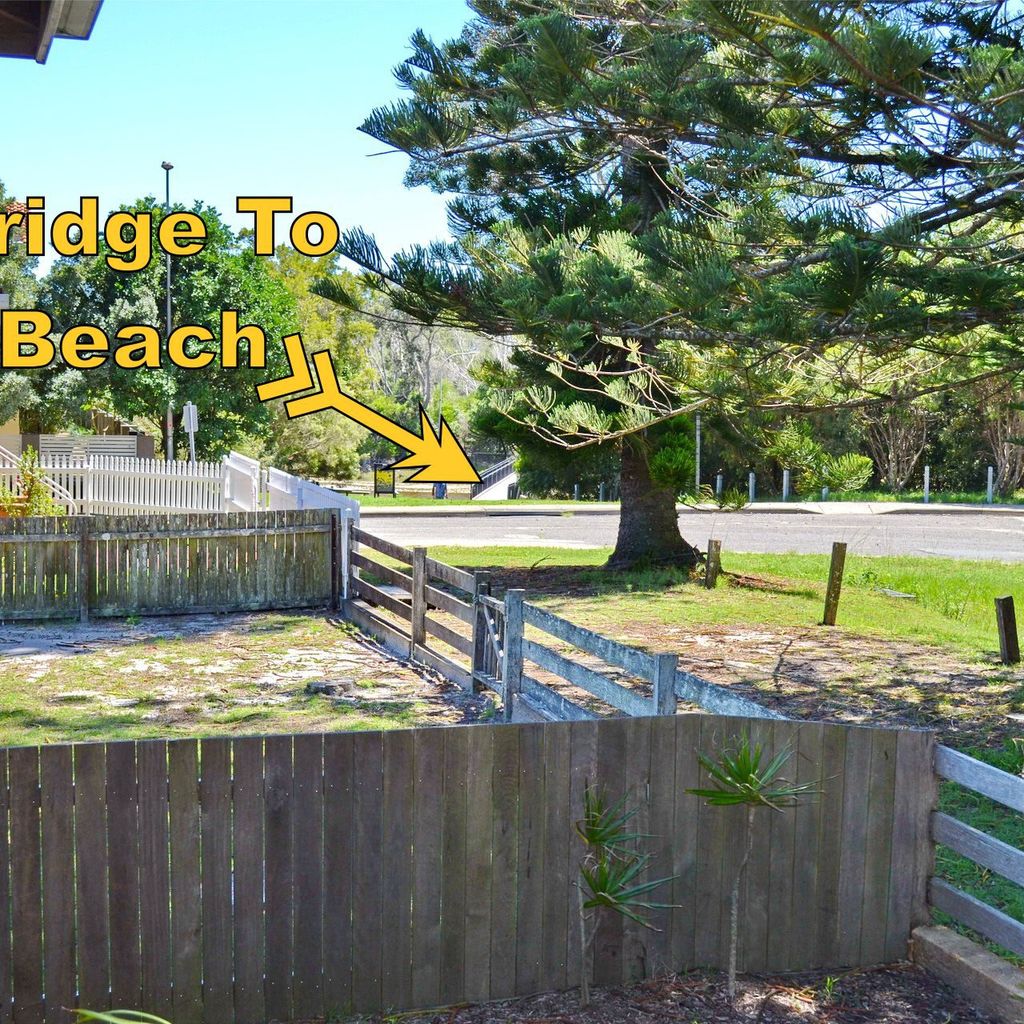 Beach access down the street.