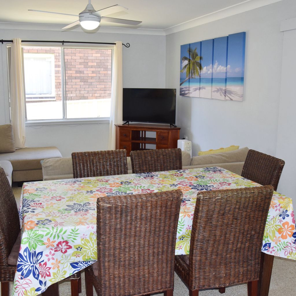 Dining and living area.