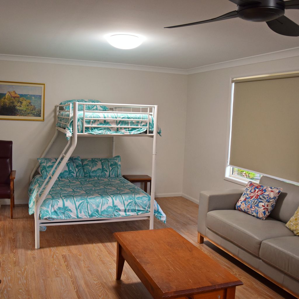 Downstairs living area/bedroom.