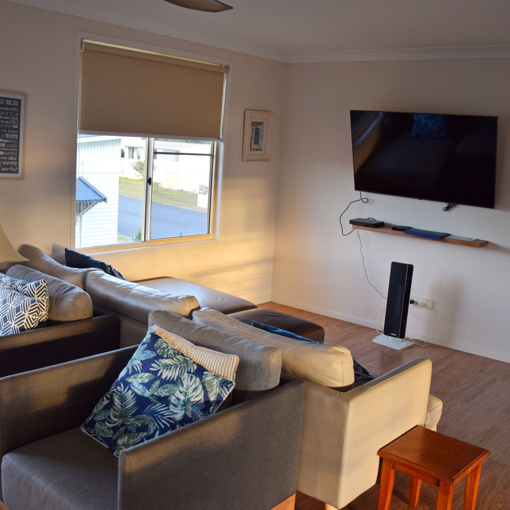 Upstairs living area.