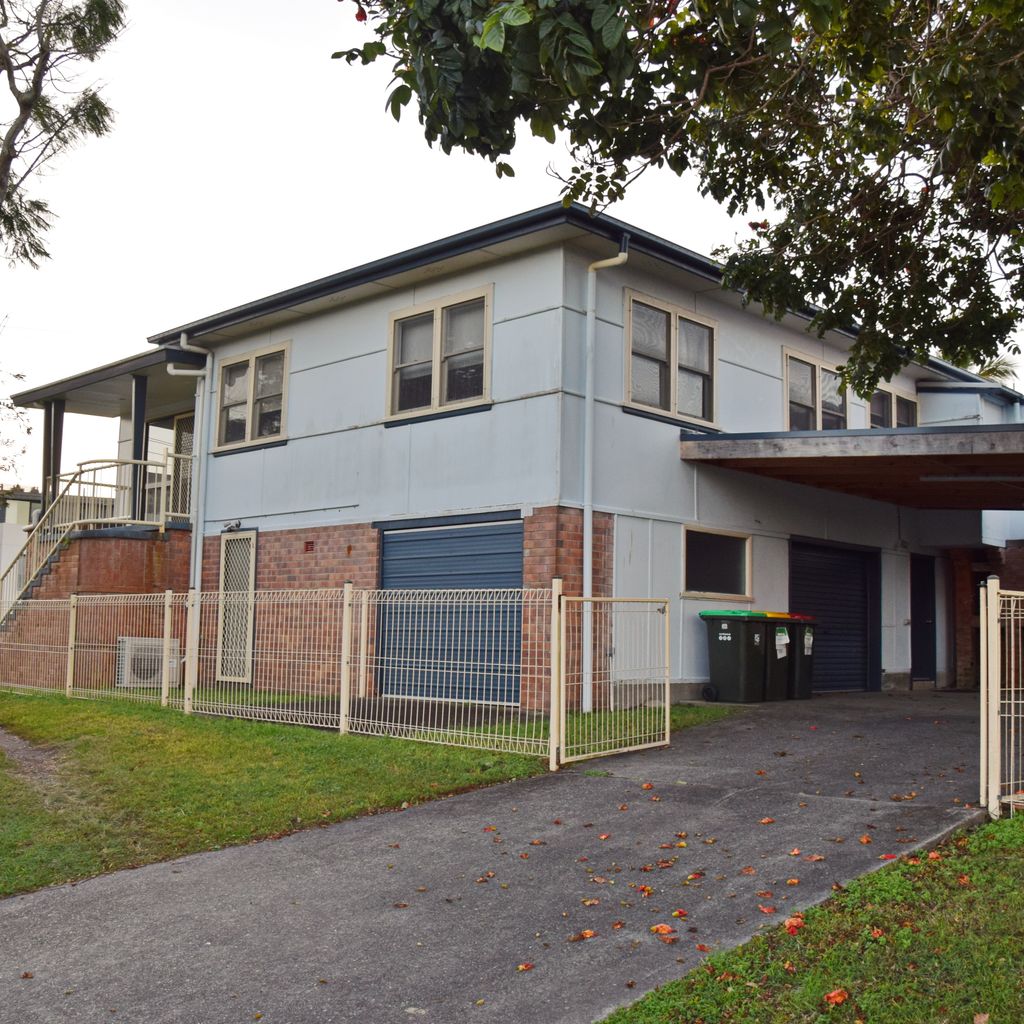 External view of the property.