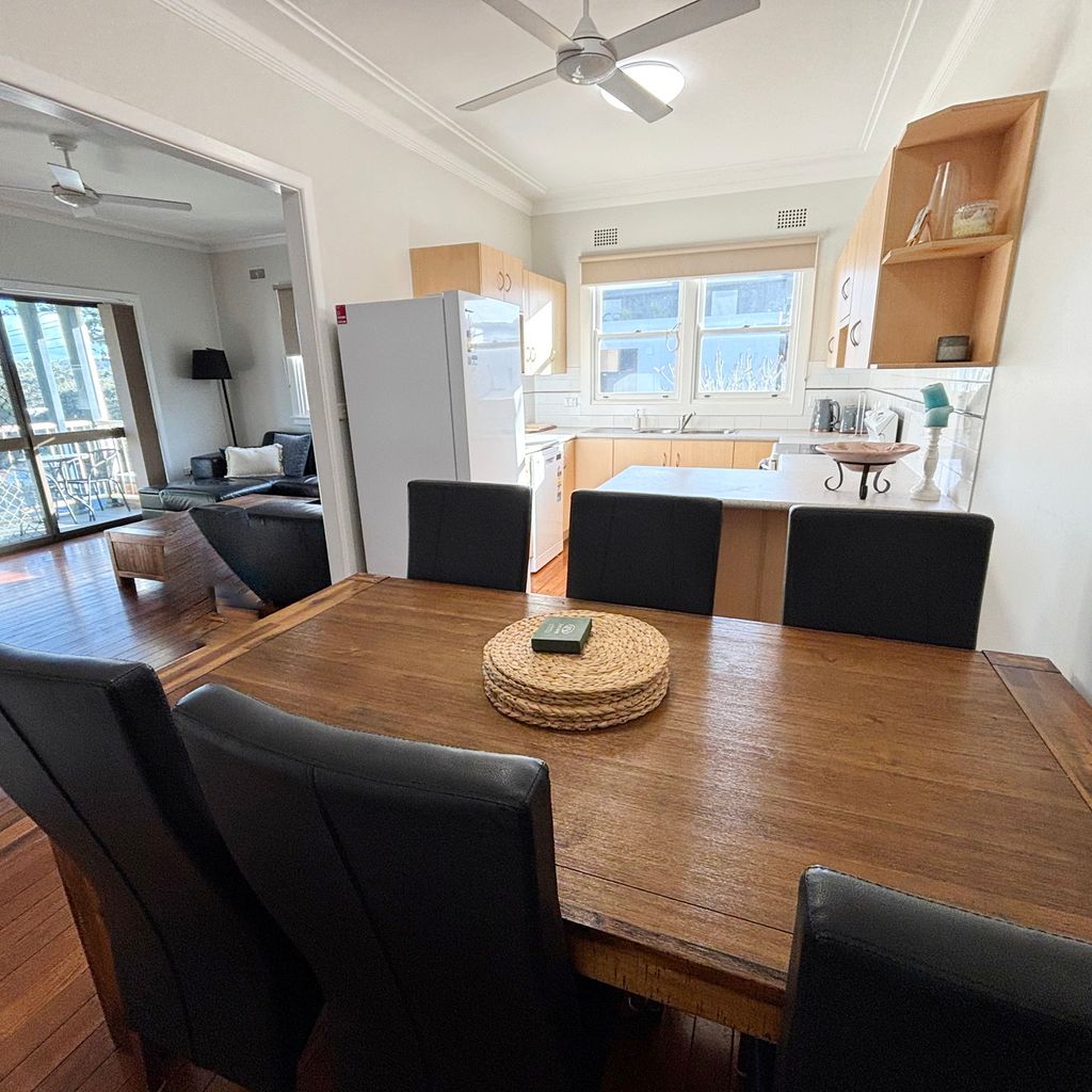Dining and kitchen. 