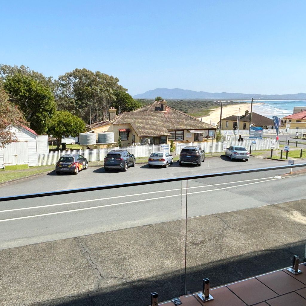 View from the balcony. 