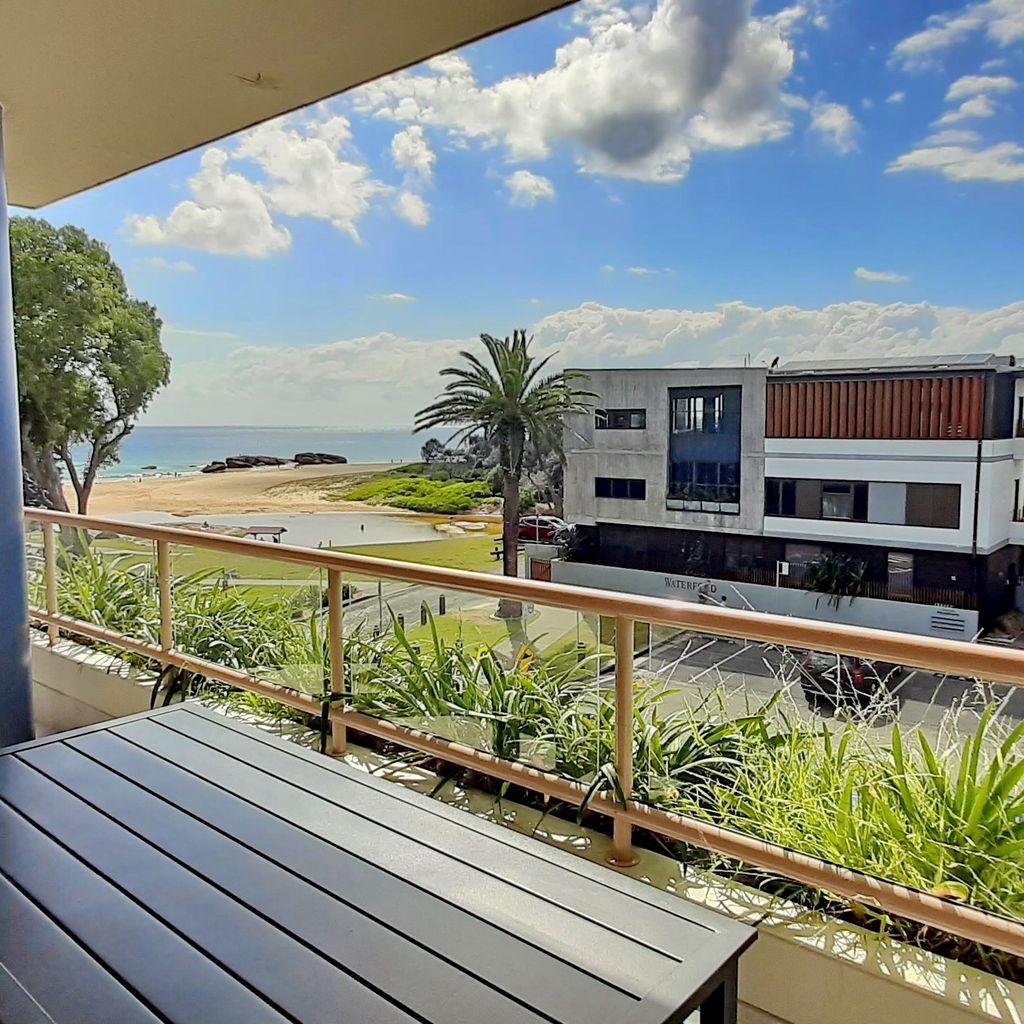 Balcony and view towards Main Beach.