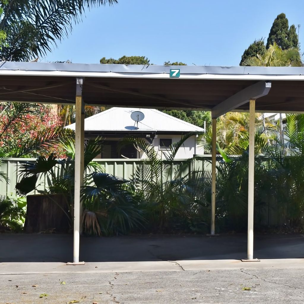 Carport for unit 7.
