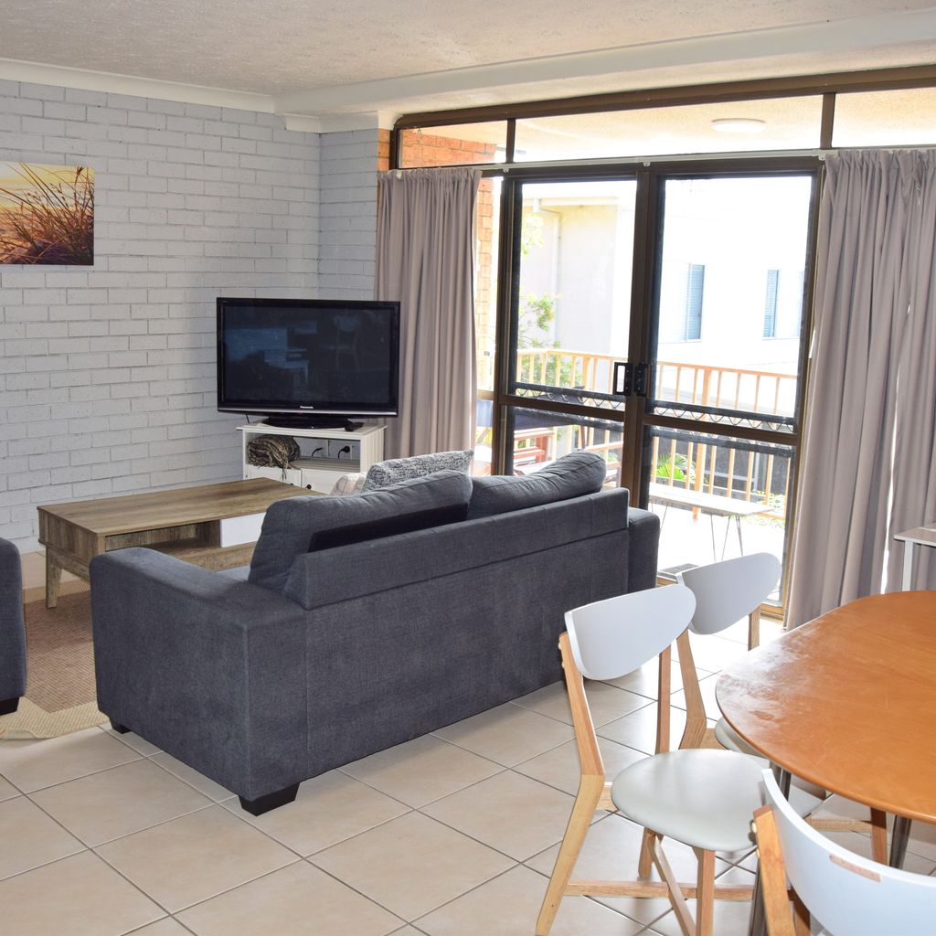 Living and dining area.