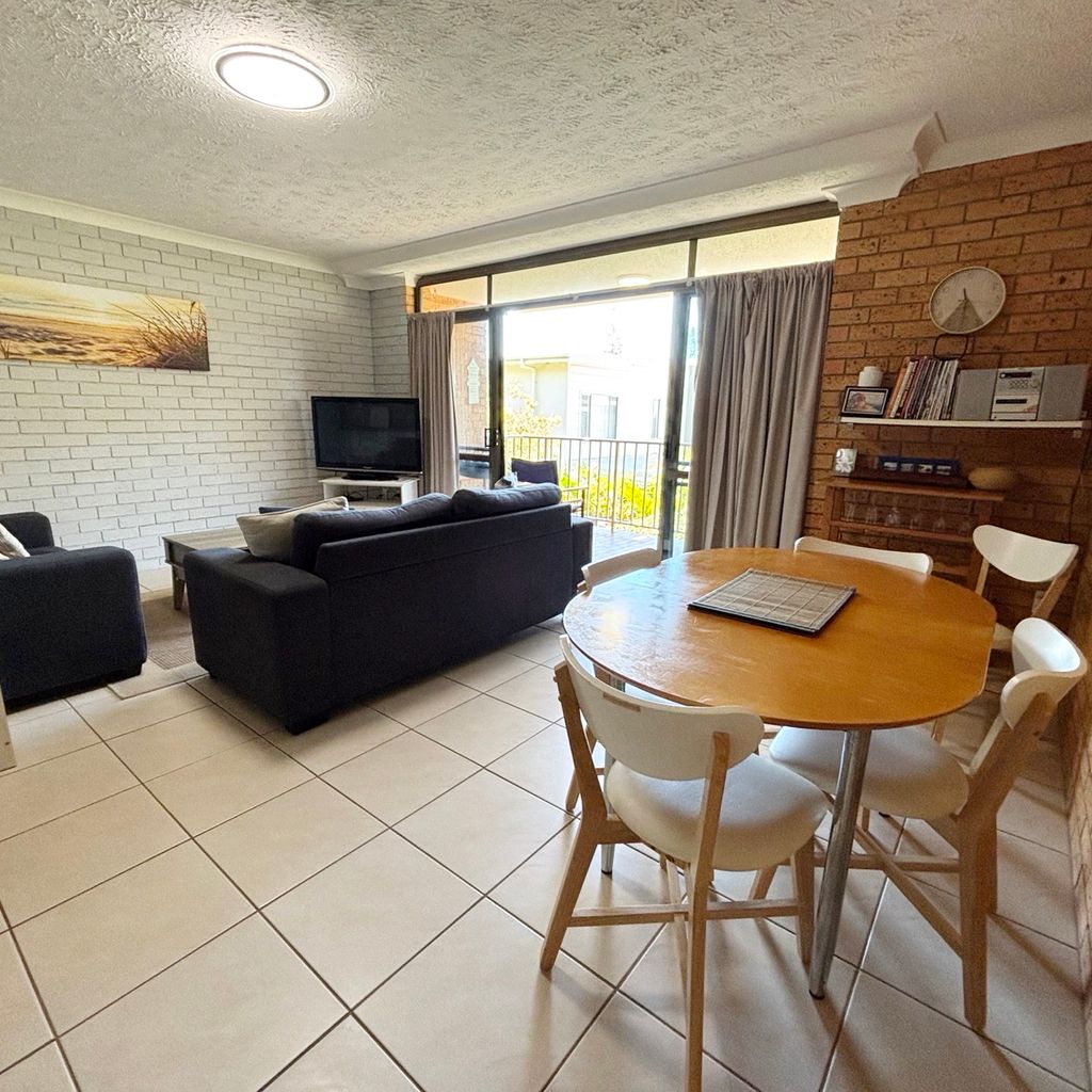 Living and dining area. 
