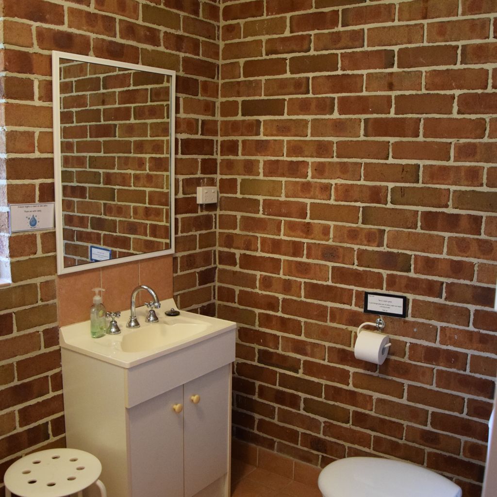 Downtstairs bathroom/laundry.