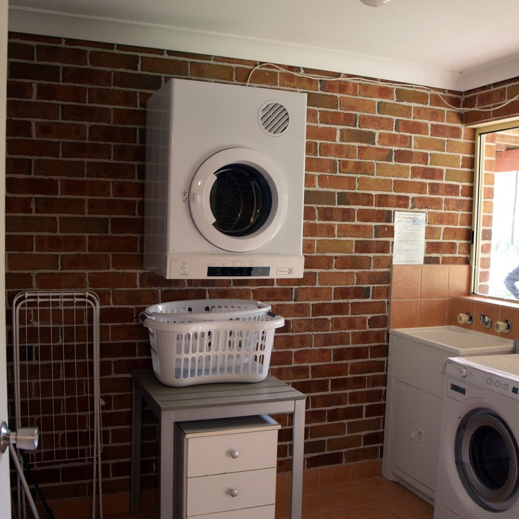 Downstairs bathroom/laundry.