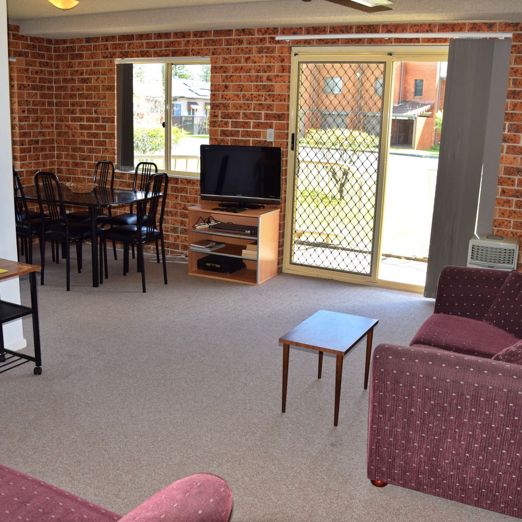 Living and dining area. 