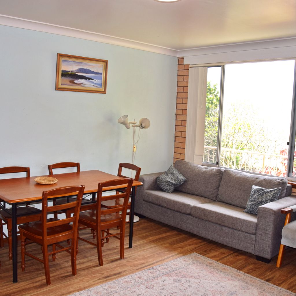 Living and dining area.