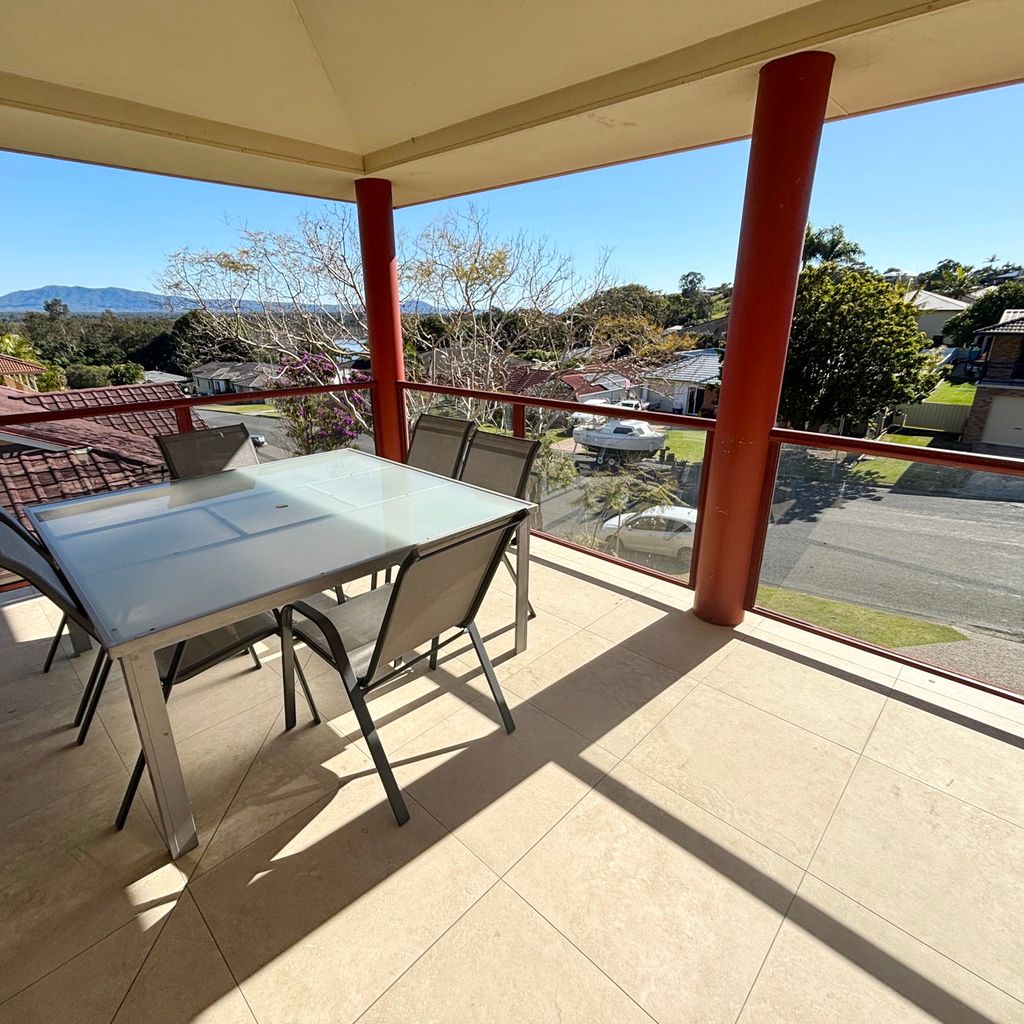 Balcony outdoor dining.
