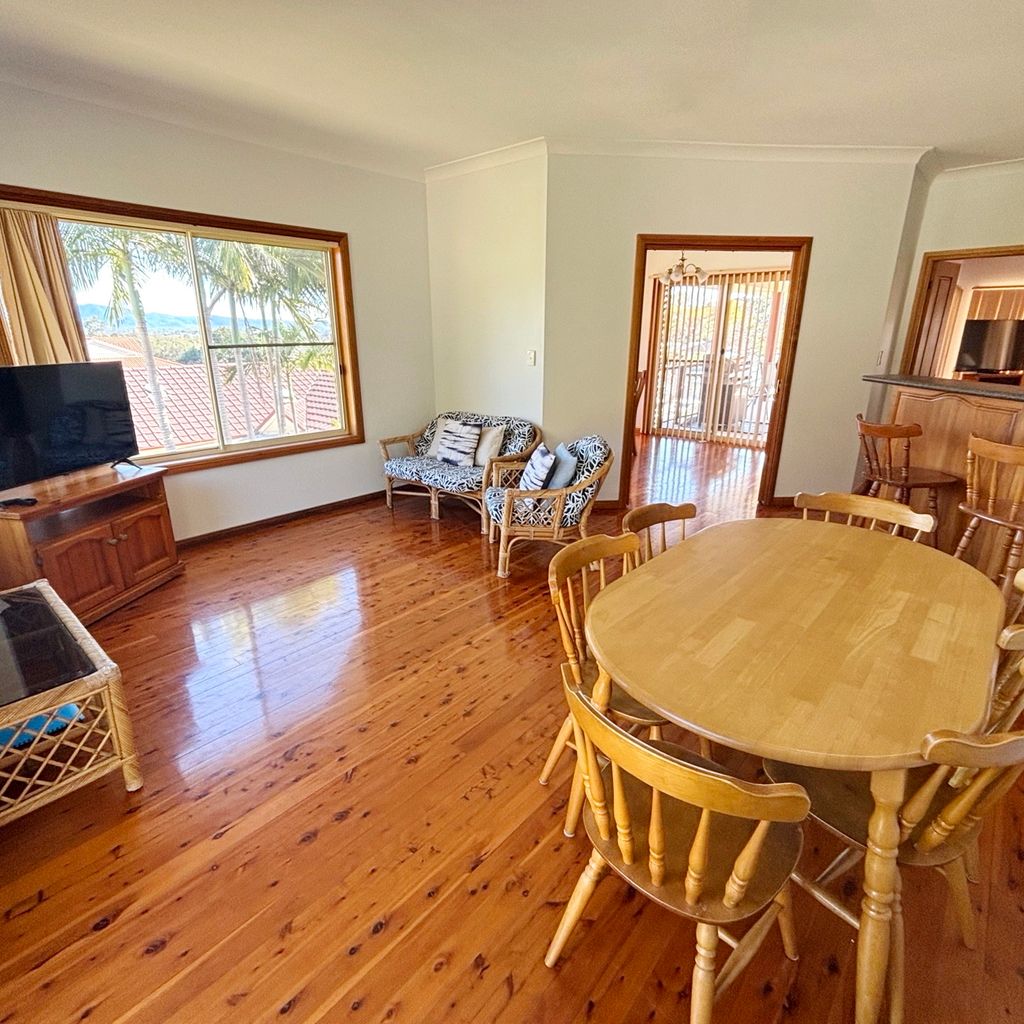 Second living and dining area. 