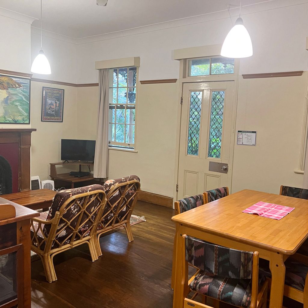 Living and dining area.