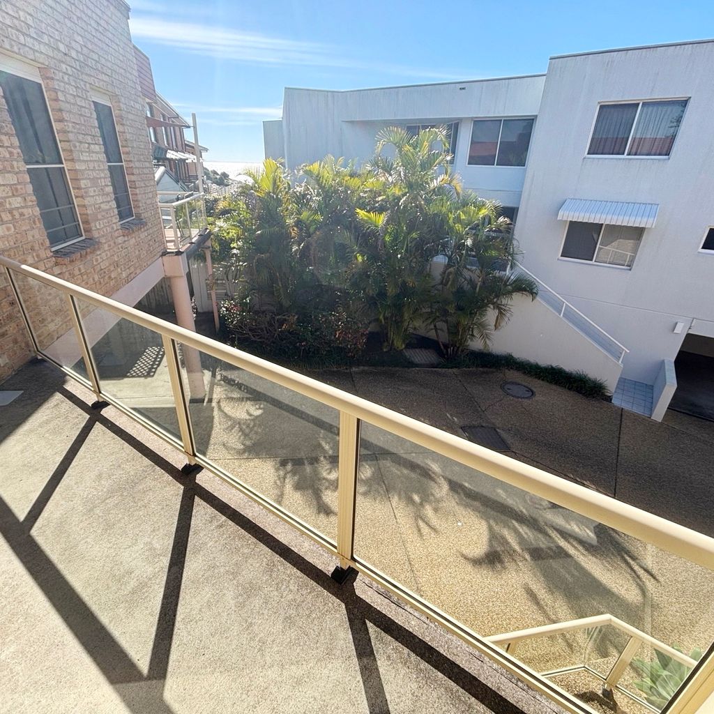 Private balcony off main bedroom. 