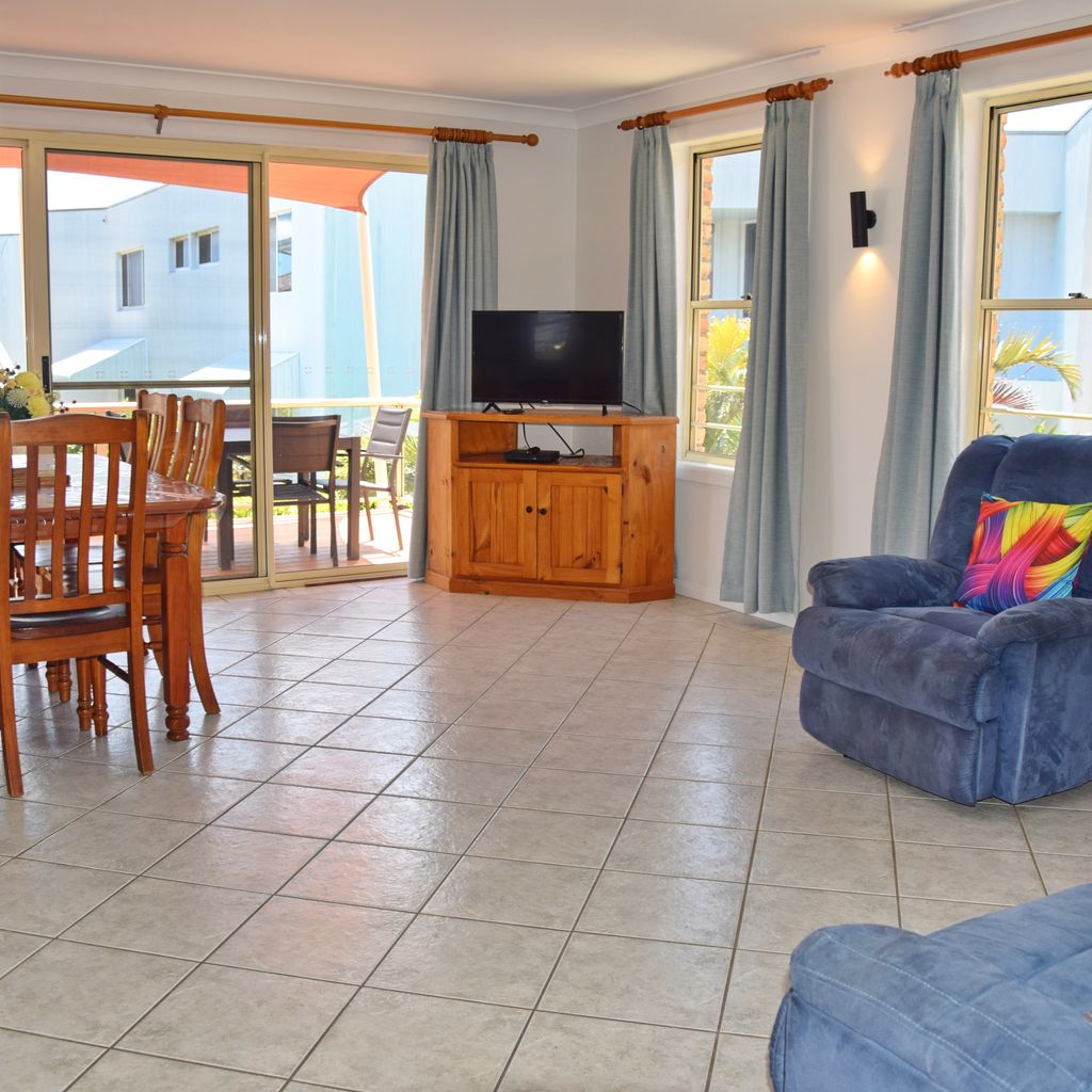 Living and dining area.