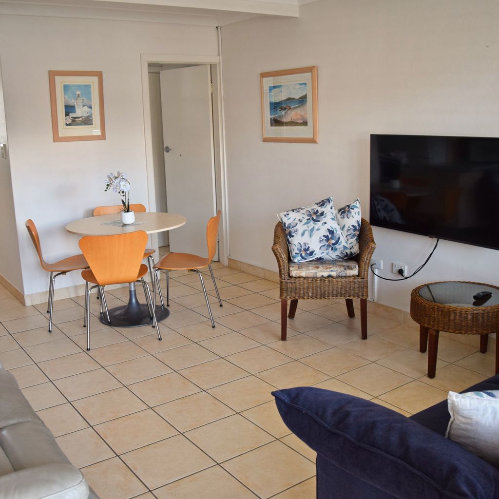 Living and dining area.