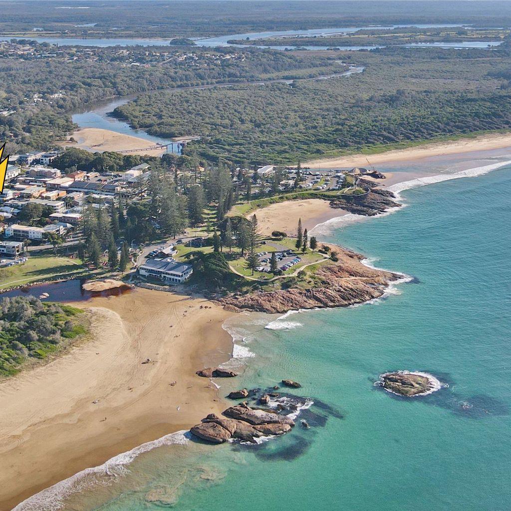 Aerial view. 
