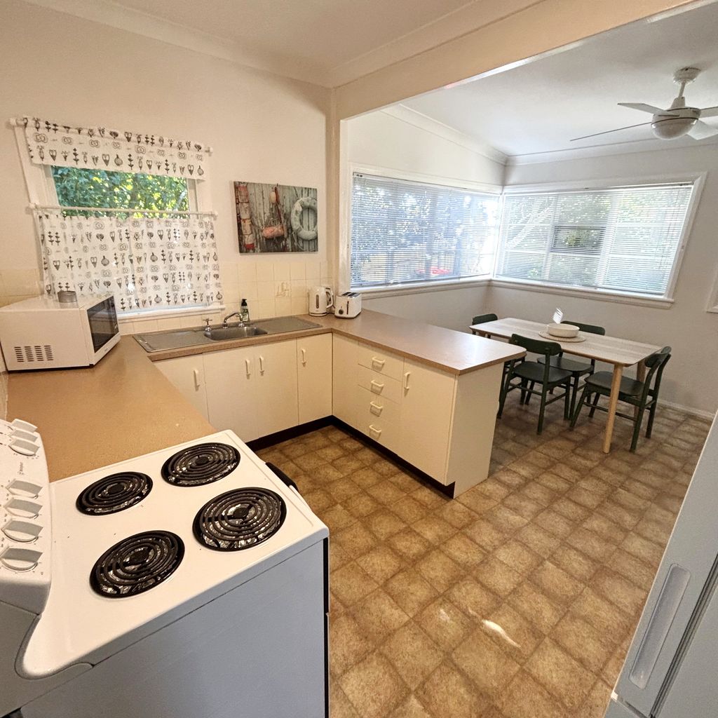 Kitchen and dining area. 