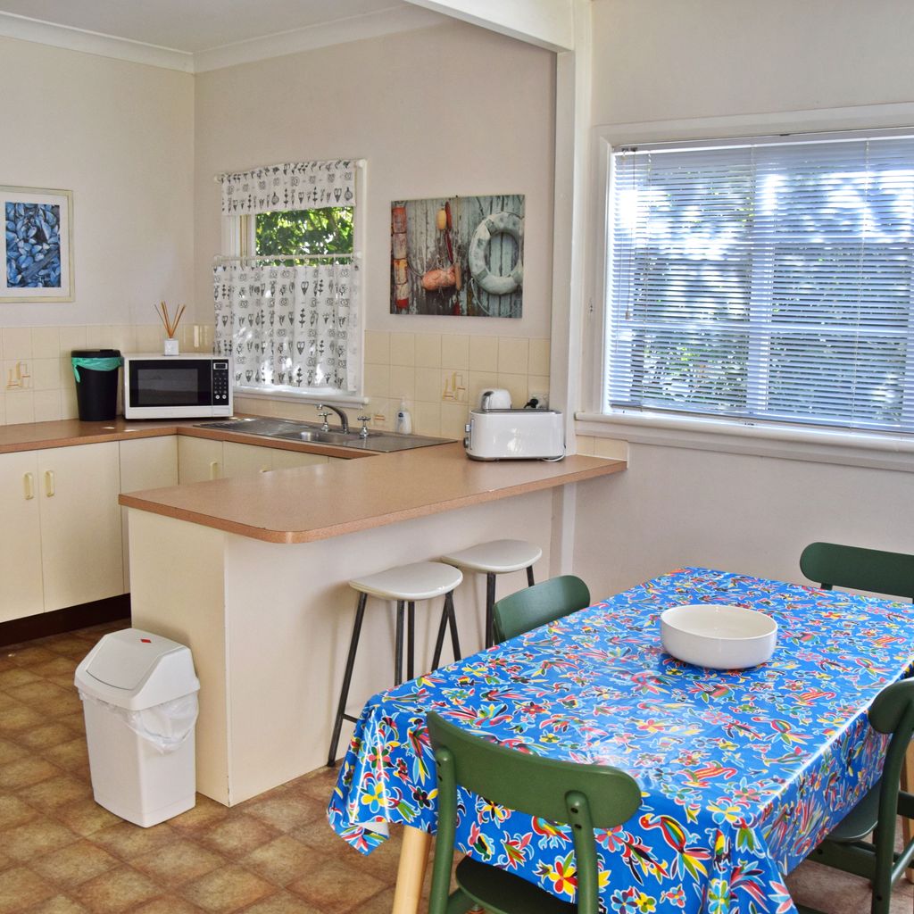 Kitchen and dining area.