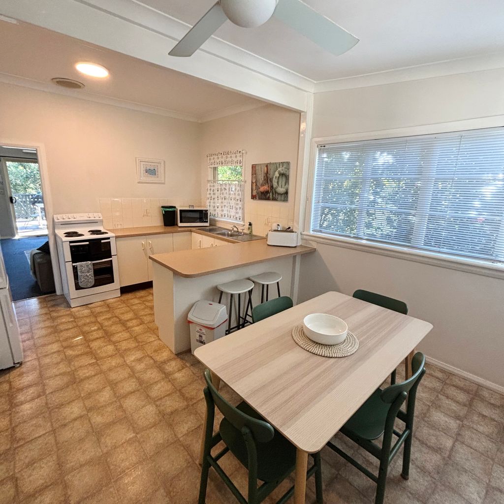 Dining area and kitchen. 