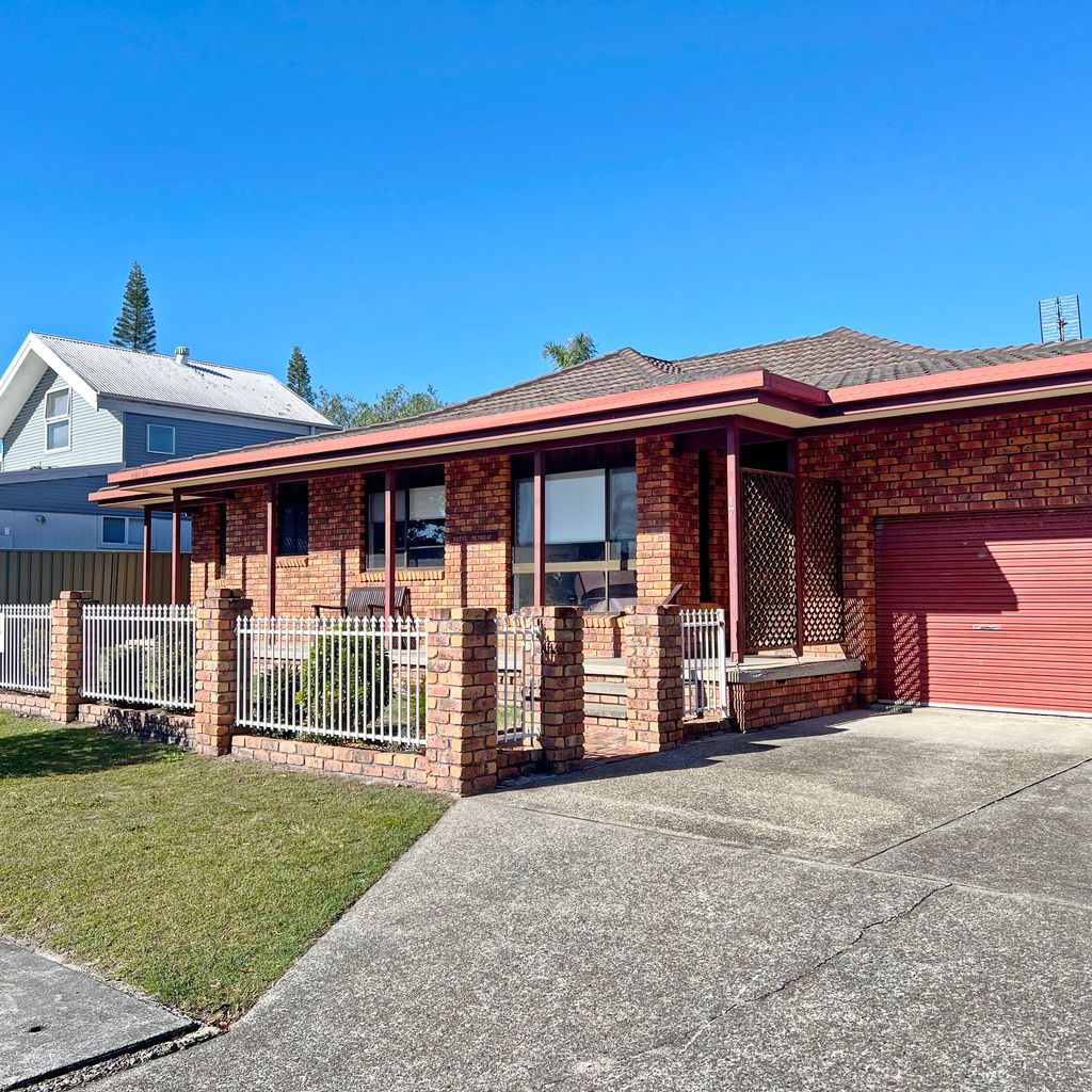 External view of the property.