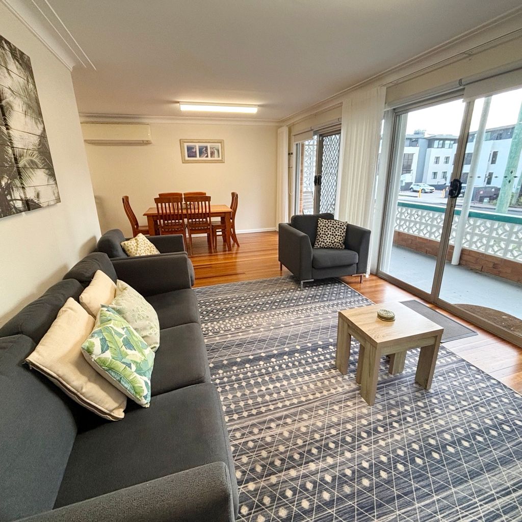 Living area and Dining. 