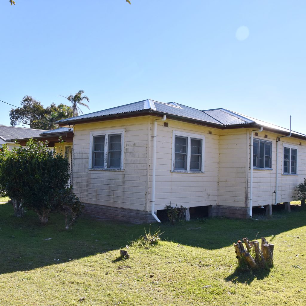 External view of the property.