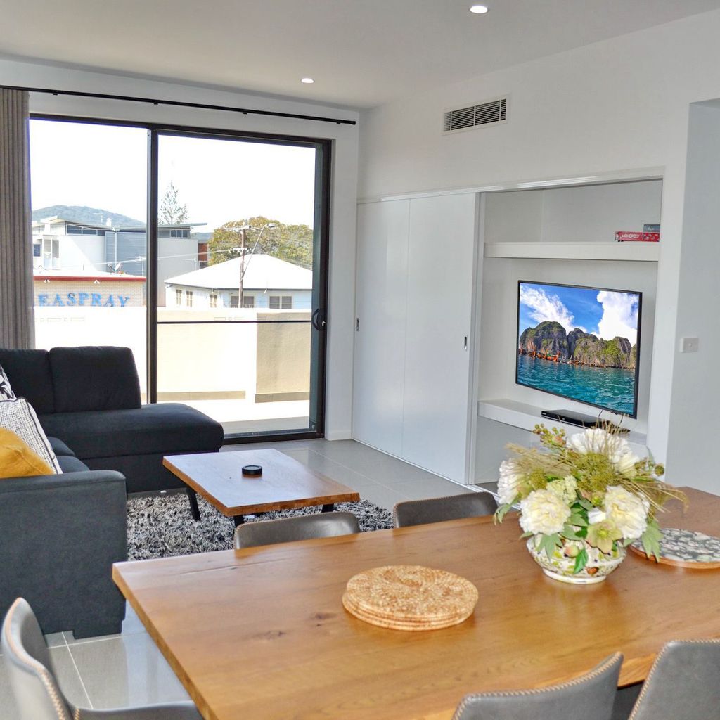 Living and dining area. 