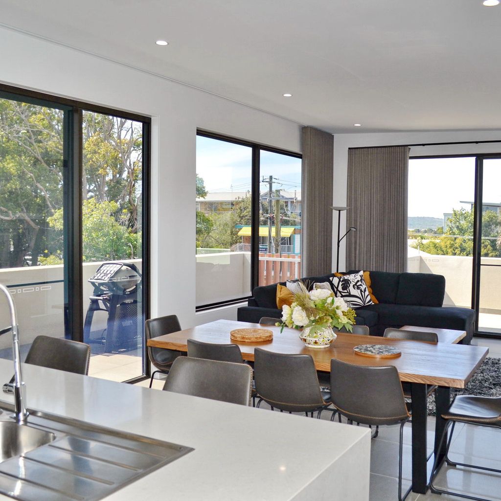 Living and dining area.